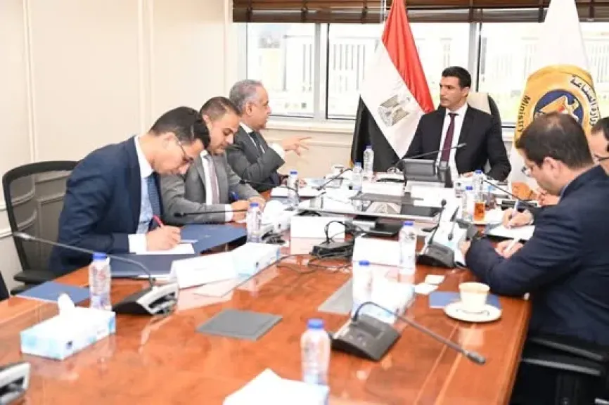 وزير الصناعة يلتقي رئيس جمعية رجال الأعمال المصريين الأفارقة لبحث سبل تعزيز التعاون الصناعي بين مصر وإفريقيا