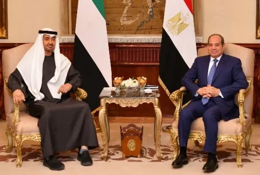 الرئيس السيسي: أمن الإمارات ودول الخليج يُعد جزءًا لا يتجزأ من الأمن القومي المصري
