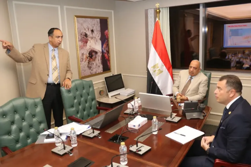 وزير الكهرباء يتابع تطور الأعمال بمشروع المحطة النووية بالضبعة| صور
