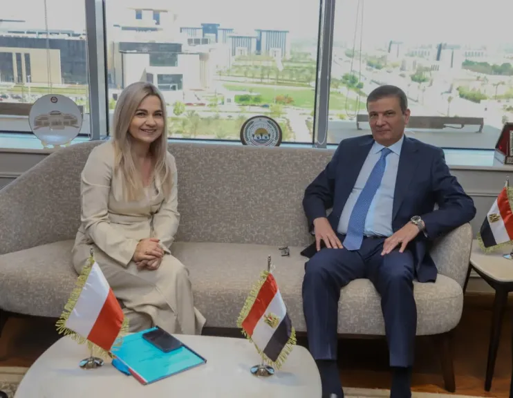 وزير الزراعة يبحث مع وفد حكومي وبرلماني  بولندي رفيع المستوى سبل تعزيز التعاون المشترك وزيادة فرص التبادل التجاري الزراعي