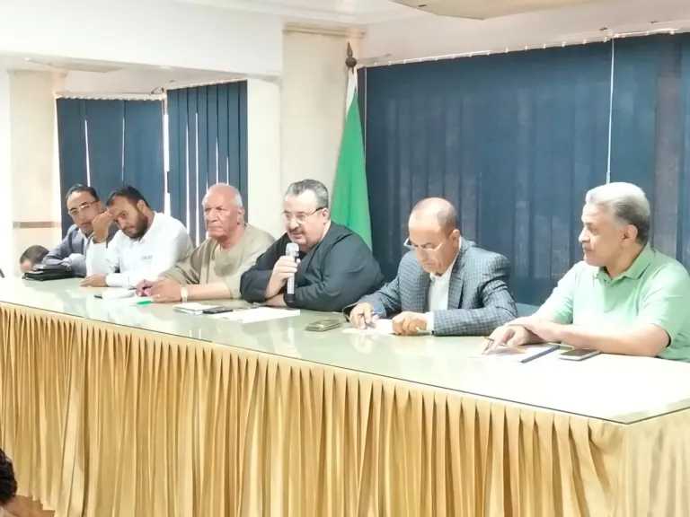 برئاسة ”حماده” .. بدء فعاليات اجتماع مجلس إدارة الاتحاد التعاونى الزراعى
