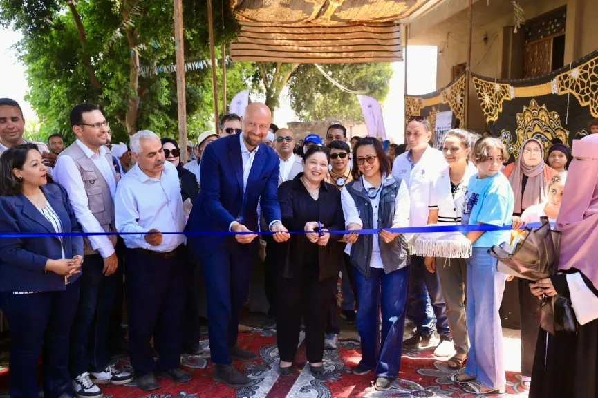 نائبة وزيرة التضامن الاجتماعي تتابع بالمنيا تنفيذ مشروع تمكين المجتمعات الريفية بالتعاون مع ”الفاو” والحكومة النرويجية