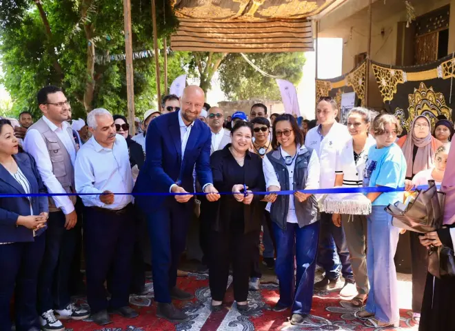 نائبة وزيرة التضامن الاجتماعي تتابع بالمنيا تنفيذ مشروع تمكين المجتمعات الريفية بالتعاون مع ”الفاو” والحكومة النرويجية