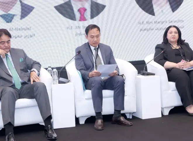 ”صاروفيم” تستعرض التجربة المصرية في دمج الأشخاص ذوي الإعاقة بالمؤتمر العربي الإقليمي بالأردن
