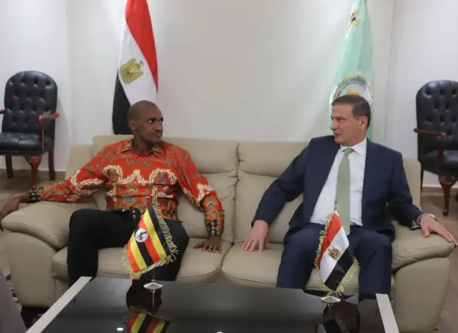 وزير الزراعة يستقبل نظيره الأوغندي ووزير الدولة للثروة الحيوانية لبحث سبل تعزيز الشراكة الاستراتيجية