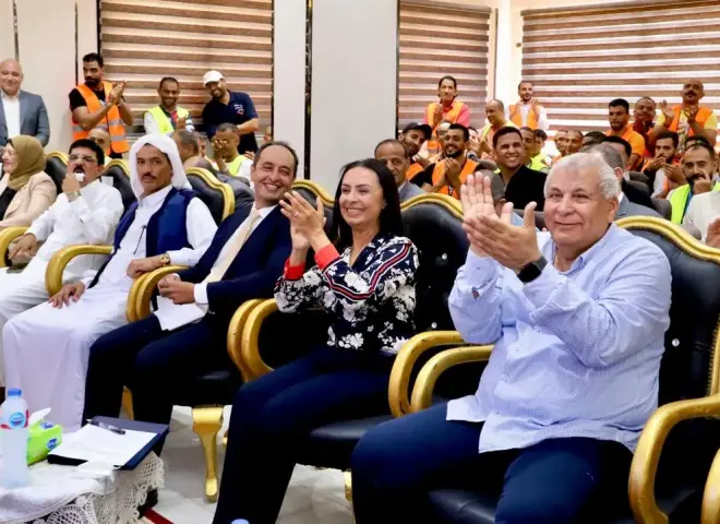 وزيرة التضامن الاجتماعى تزور مركز ”العزيمة” للمتعافين من الإدمان بمطروح