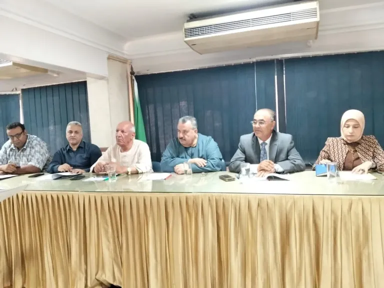بدء اجتماع مجلس إدارة الاتحاد التعاونى الزراعى المركزى