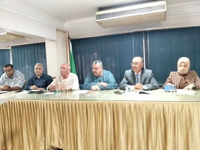 بدء اجتماع مجلس إدارة الاتحاد التعاونى الزراعى المركزى