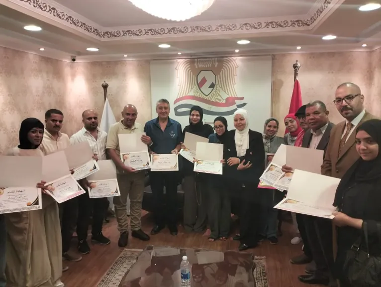 ختام ورشة حزب «المصريين» حول استخدام الذكاء الاصطناعي في مكافحة التطرف والإرهاب برعاية حسين أبو العطا
