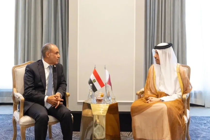 وزيرا خارجية مصر وقطر يبحثان الإعداد للاجتماع المقبل للجنة العليا المشتركة