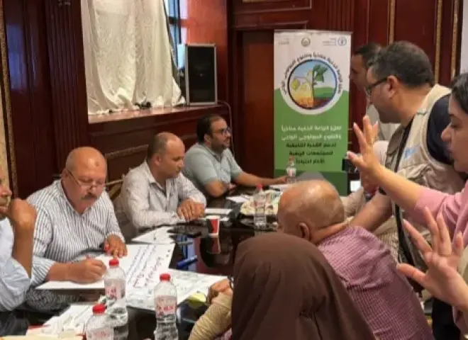 بمشاركة 25 من المتدربين .. ”الفاو” تنظم تدريبا لرفع قدرات مزارعى البحيرة