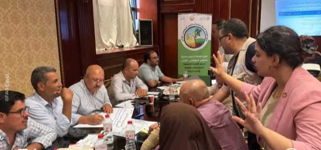 بمشاركة 25 من المتدربين .. ”الفاو” تنظم تدريبا لرفع قدرات مزارعى البحيرة