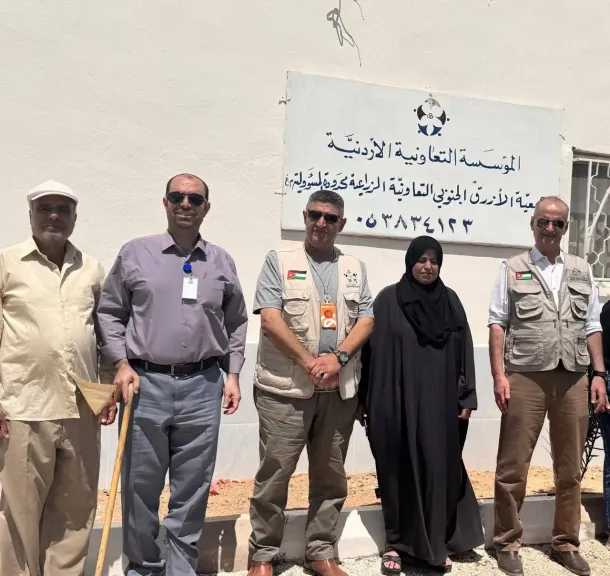 مدير ”التعاونية الأردنية” يزور عدد من الجمعيات بقضاء الأزرق بالزرقاء