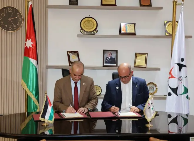 مذكرة تعاون بين ”التعاونية الأردنية” و”حبيبي الإيطالية” لتبادل الخبرات والتدريب