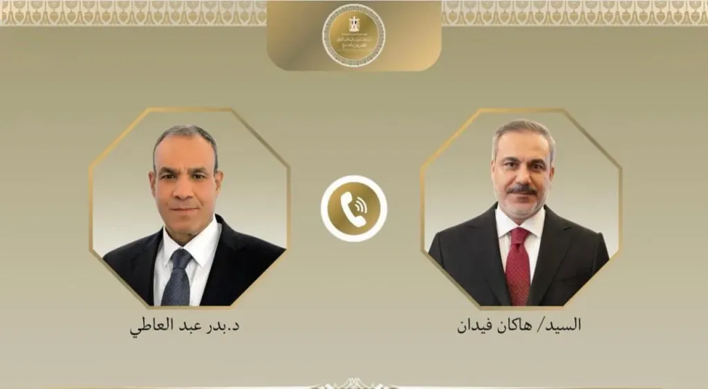 وزير الخارجية يبحث مع نظيره التركي مستجدات القضايا الإقليمية