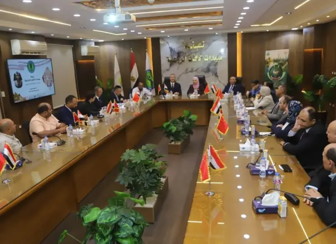 لجنة المبيدات بوزارة الزراعة تبحث مع معهد «أيكاما» الصيني نقل التكنولوجيات المتطورة وتوطين الصناعة