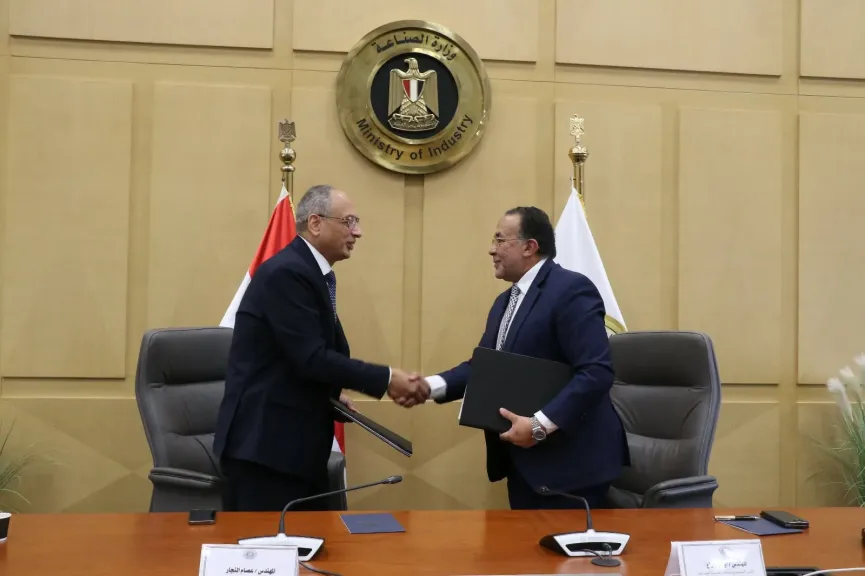 «تحديث الصناعة» و«الرقابة على الصادرات» يوقعان بروتوكول تعاون لدعم الشركات وزيادة الصادرات
