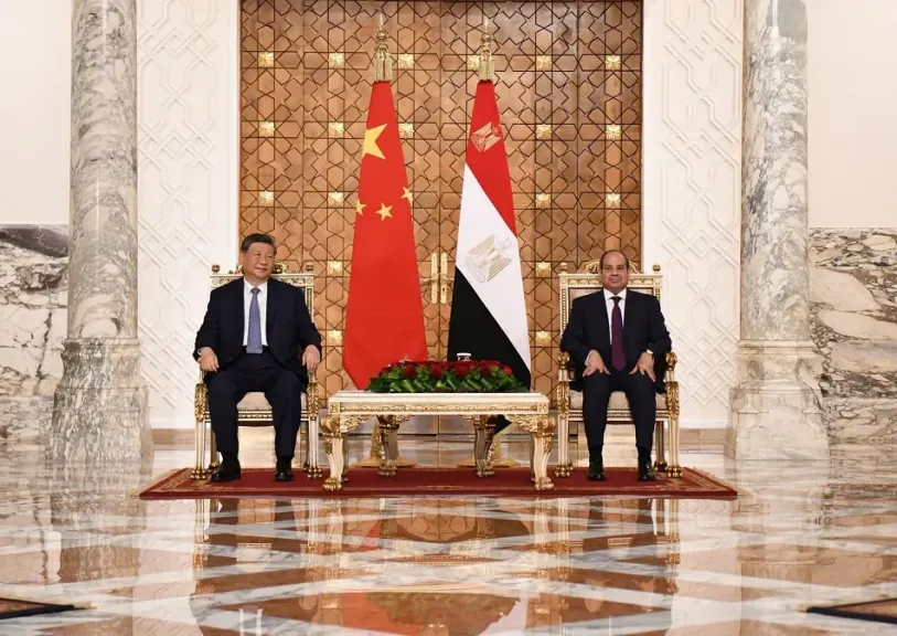 هيئة الاستعلامات تنشر تقريرًا خاصًا حول زيارة الرئيس الصيني إلى مصر