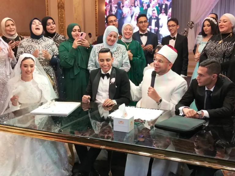 بالصور .. قيادات التعاون الإسكانى يحضرون حفل زفاف أحمد هندى عضو اتحادية إسكان القاهرة