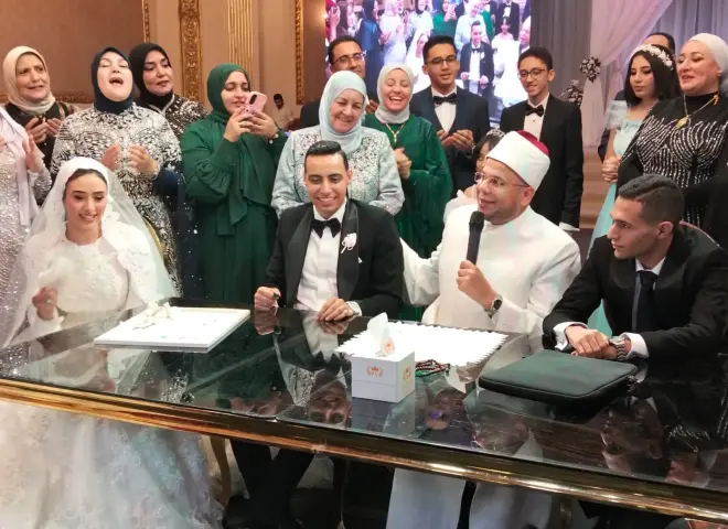 بالصور .. قيادات التعاون الإسكانى يحضرون حفل زفاف أحمد هندى عضو اتحادية إسكان القاهرة