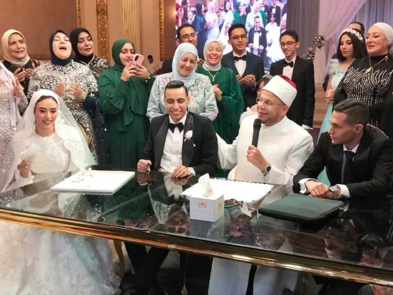 بالصور .. قيادات التعاون الإسكانى يحضرون حفل زفاف أحمد هندى عضو اتحادية إسكان القاهرة