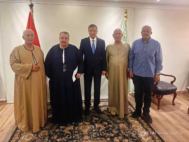 عاجل .. وزير الزراعة يلتقى وفد الاتحاد التعاونى الزراعى ويبحثان إقامة مصنع أسمدة لدعم المنظومة الزراعية