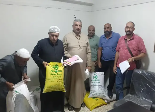 ”الزراعة” تضبط شركة وهمية تروج لصنف قمح غير مسجل وتصادر الكميات