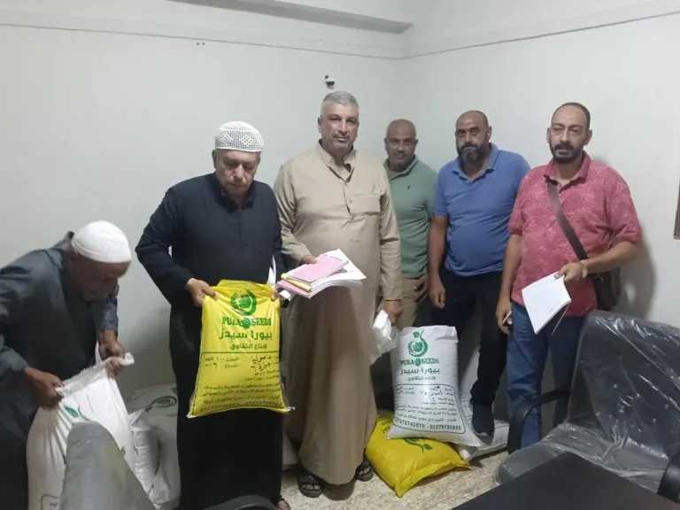 ”الزراعة” تضبط شركة وهمية تروج لصنف قمح غير مسجل وتصادر الكميات