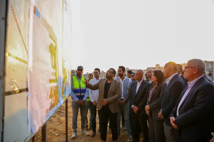 وزيرة الإسكان تتفقد مشروع سكن العاملين بالعاصمة الجديدة بمدينة بدر «زهرة العاصمة – المرحلة الرابعة»