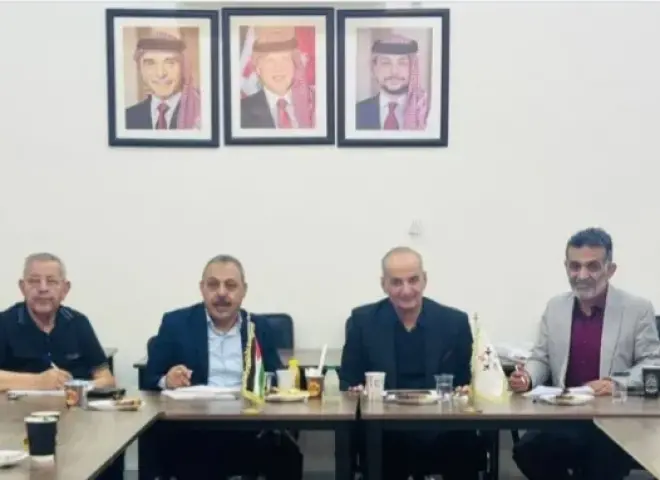 المؤسسة التعاونية الأردنية تبحث تعزيز التعاون مع الاتحاد التعاوني الفلسطيني