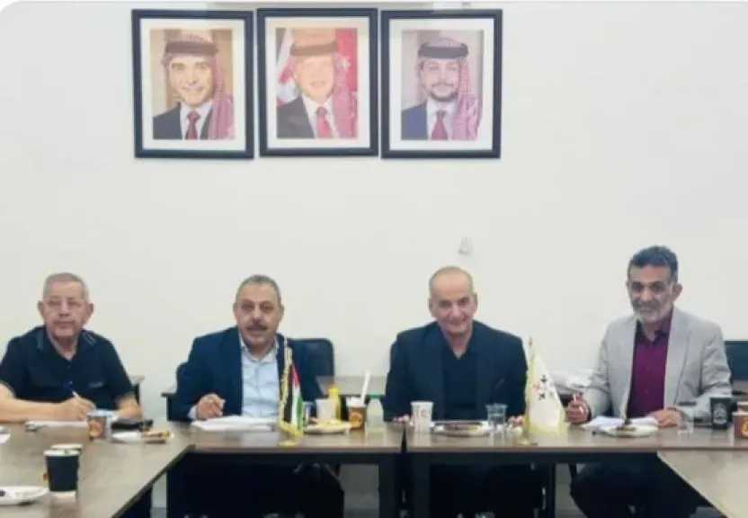 المؤسسة التعاونية الأردنية تبحث تعزيز التعاون مع الاتحاد التعاوني الفلسطيني