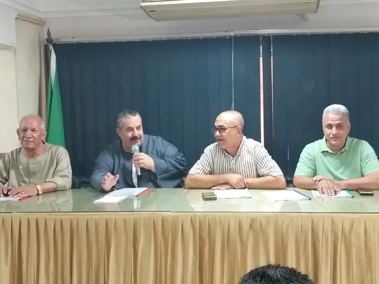 الاتحاد التعاوني الزراعي يهنئ الرئيس السيسي بذكرى أكتوبر ويناقش قضايا الفلاحين