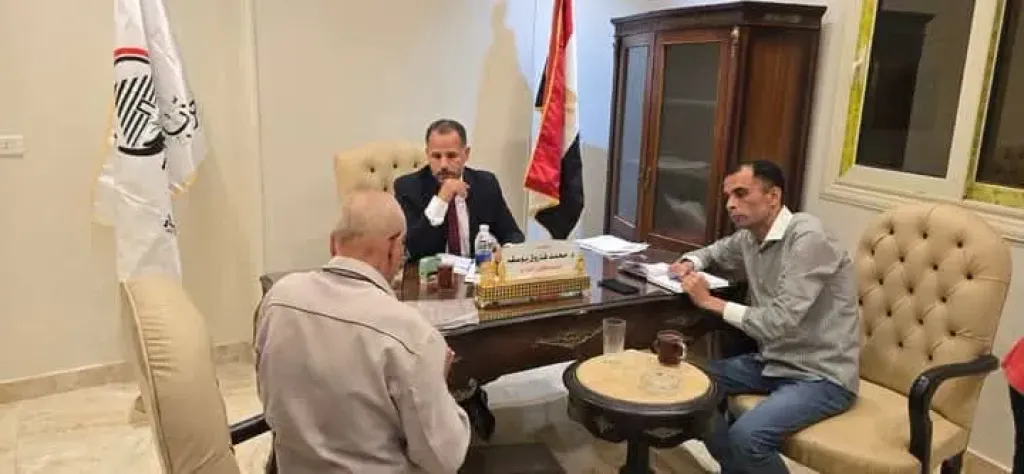 النائب محمد فاروق يوسف يستقبل أهالي بني سويف لبحث مطالبهم تحت شعار ”المواطن أولاً”