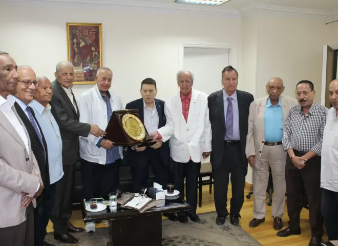 المعهد العالى للدراسات التعاونية يكرم د. عبد الظاهر