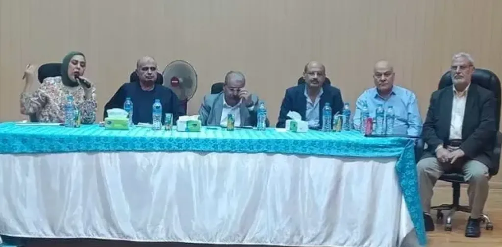 اجتماع موسع لمدير هيئة الإصلاح الزراعى مع مديرى المديريات بالمحافظات ورئيس الجمعية العامة