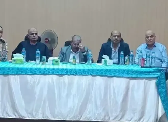 اجتماع موسع لمدير هيئة الإصلاح الزراعى مع مديرى المديريات بالمحافظات ورئيس الجمعية العامة