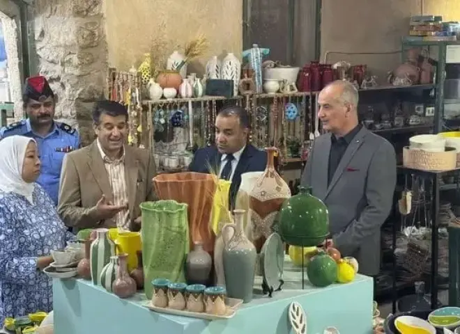 متابعةً للمخرجات الحكومية: مدير ”المؤسسة التعاونية الأردنية” يطلع على مشاريع ”سيدات عراق الأمير”