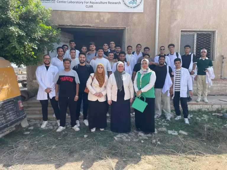 «الزراعة» تواصل تأهيل كوادر الجامعات: المعمل المركزي لبحوث الثروة السمكية يستقبل طلاب جامعة الزقازيق للتدريب العملي