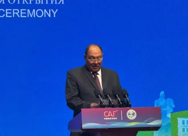 نائب وزير الزراعة يشارك في معرض منظمة شنغهاي للتعاون الزراعي بالصين لعام 2026