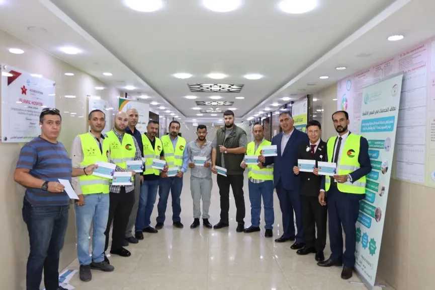 ”التعاونية الأردنية” تنظم حملة تبرع بالدم لمصابى حادث كنيسة ”الكرك”